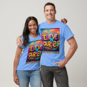 Geloof in jezelf t-shirt (Unisex)