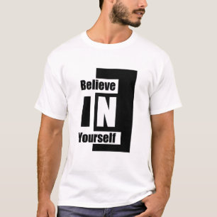 Geloof in jezelf t-shirt