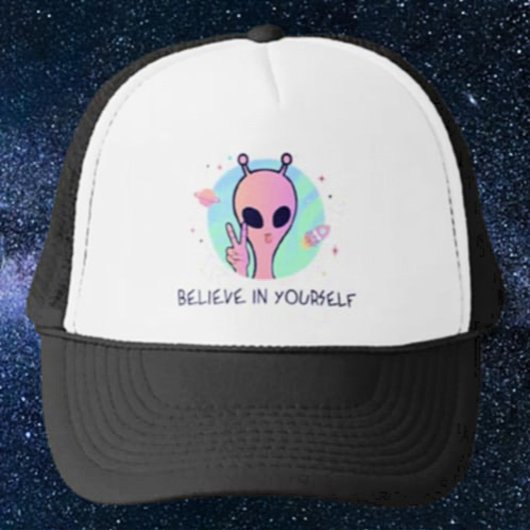 Geloof in jezelf Trucker Hat Trucker Pet