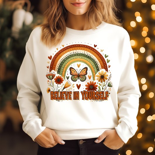 Geloof in jezelf trui