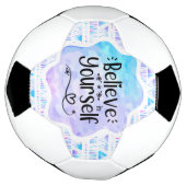 Geloof in jezelf voetbal (Gedraaid)