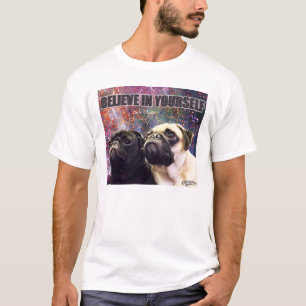 "Geloof in jezelf!" Zacht T-shirt combineren
