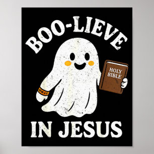 Geloof in Jezus Leuke Christelijke Geest Lezen H Poster