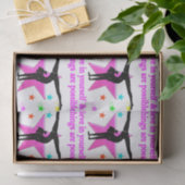 GELOOF IN JULLIE GYMNASTIEK TISSUEPAPIER (Geschenk)