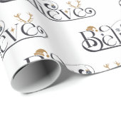 Geloof in Kerstmis Cadeaupapier (Rol Hoek)