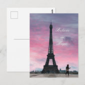 Geloof in Magic Briefkaart (Voorkant / Achterkant)