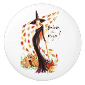 GELOOF IN MAGIC KERAMISCHE KNOP (Voorkant)