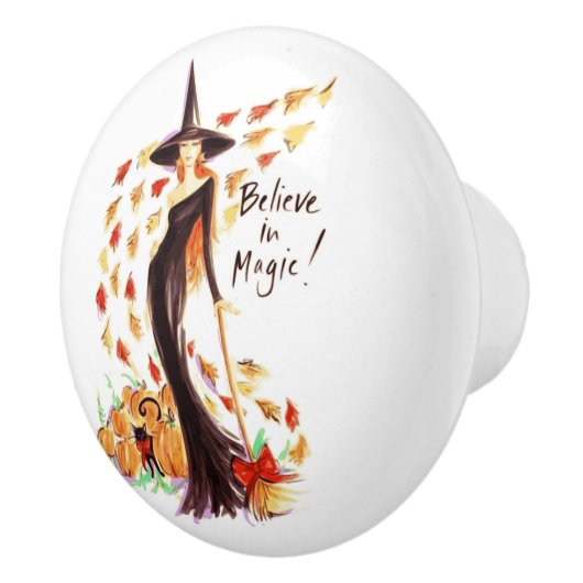 GELOOF IN MAGIC KERAMISCHE KNOP (Rechts)