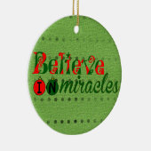 Geloof in Miracles Keramisch Ornament (Rechts)