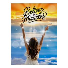 Geloof in Miracles Perfect Poster