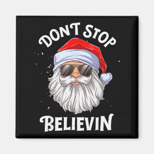 Geloof in Sinterklaas Leuk Kerstmis Jongens Kind Magneet