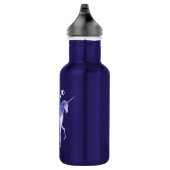 Geloof in unicorn in pasta Waterverven Waterfles (Rechts)