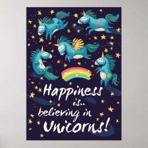 Geloof in Unicorns Poster