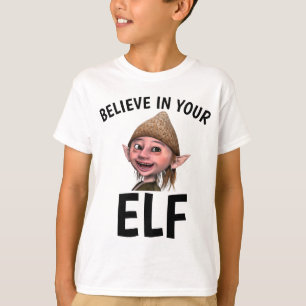GELOOF IN UW ELF Funny Boys T-shirt