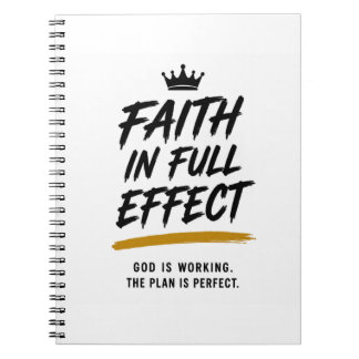 Geloof in volle werking — Inspiratieboek Notitieboek
