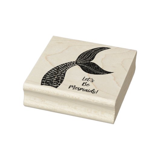 Geloof in zeemeerminnen 	rubberstempel (Stempel)