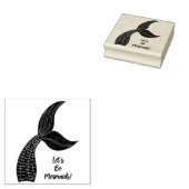 Geloof in zeemeerminnen 	rubberstempel (Gestempeld)