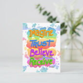 Geloof Inspirerend Briefkaarten (Staand voorkant)