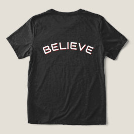 ‘Geloof’ inspirerend quote Tri-Blend Shirt