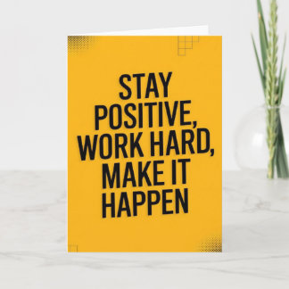 "Geloof" Inspirerende Quote Kaart