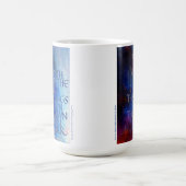 "Geloof is de vogel die zingt...", Mok (Center)