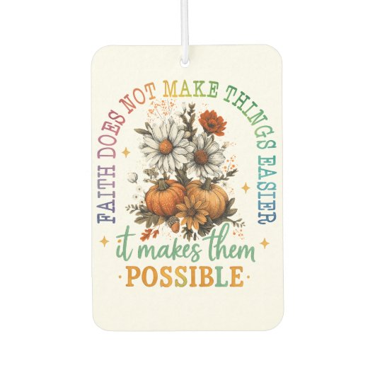 Geloof is niet... luchtverfrisser (Voorkant)