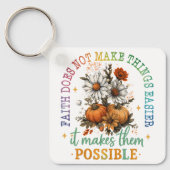 Geloof is niet... sleutelhanger (Voorkant)