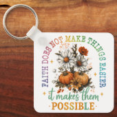 Geloof is niet... sleutelhanger (Voorkant)