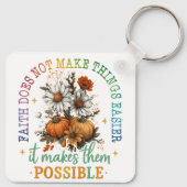 Geloof is niet... sleutelhanger (Achterkant)