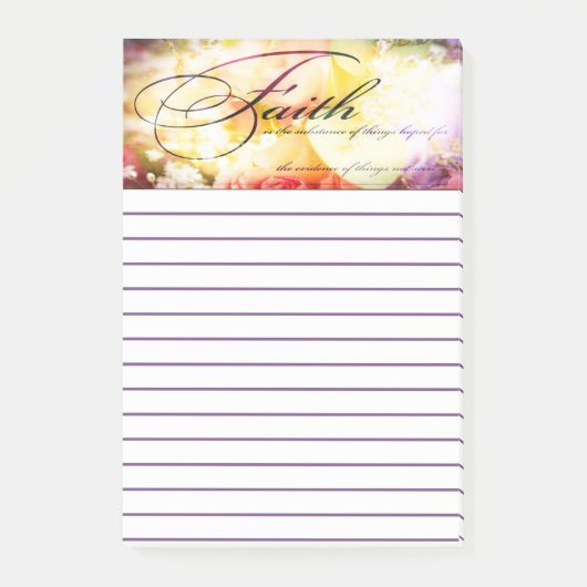 Geloof is post-it® notes (Voorkant)