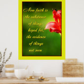 Geloof is   poster (Keuken)