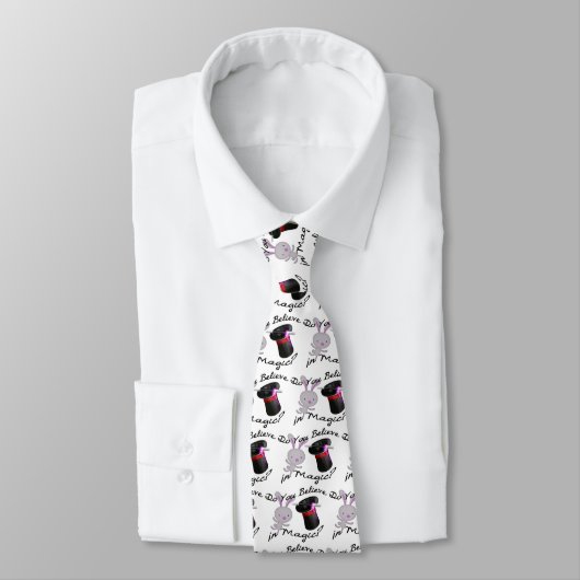Geloof je in Magic Top Hat & Rabbit Stropdas (Gebonden)