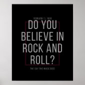 Geloof je in Rock en Roll? Poster (Voorkant)