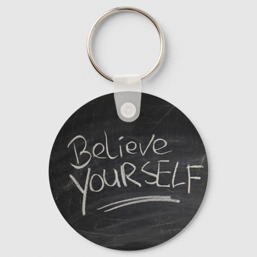 Geloof jezelf sleutelhanger (Voorkant)