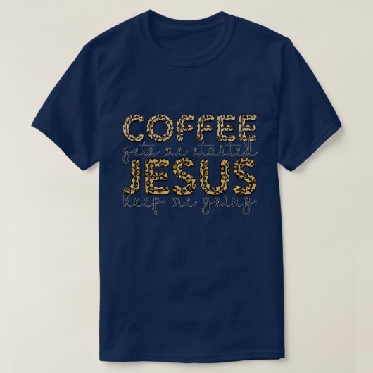 Geloof Jezus 7 T-shirt (Design voorkant)