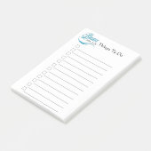 Geloof John 3:16 dingen die je moet doen Post-it® Notes (Schuin)