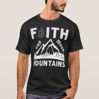 Geloof Kan Bergen Verzetten Bijbelvers T-shirt