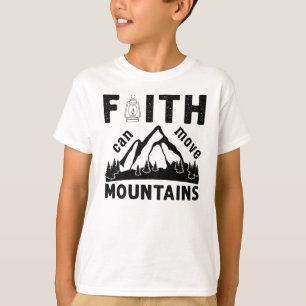 Geloof Kan Bergen Verzetten Bijbelvers T-shirt