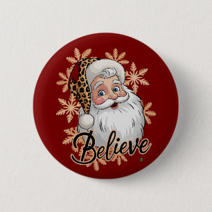 Geloof Kerstfeest Familie Kerstvakantie Ronde Button 5,7 Cm
