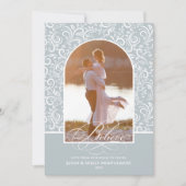 Geloof kerstfoto feestdagenkaart (Voorkant)