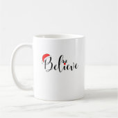 Geloof Kerstmis Cup Xmas Graphic Koffiemok (Links)