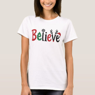 Geloof Kerstmis T-shirt, Kerstmis Geloof T-shirt