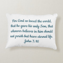 Geloof kerststal  accent kussen