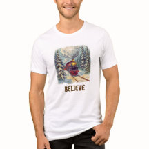 Geloof Kersttrein T-Shirt | Kerstcadeau |