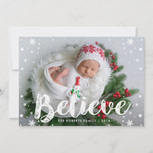 GELOOF Keuze kerstkaart voor baby