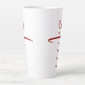 Geloof kruis latte mok (Voorkant)