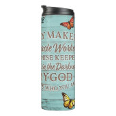 Geloof: Kruis, Zonnebloemen, Weg Maker Thermosbeker (Geroteerd rechts)