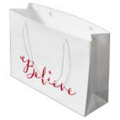 Geloof Large Cadeauzakje (Achterkant Gekanteld)