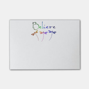 Geloof libellen post-it® notes