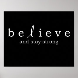 Geloof Lung Cancer Poster